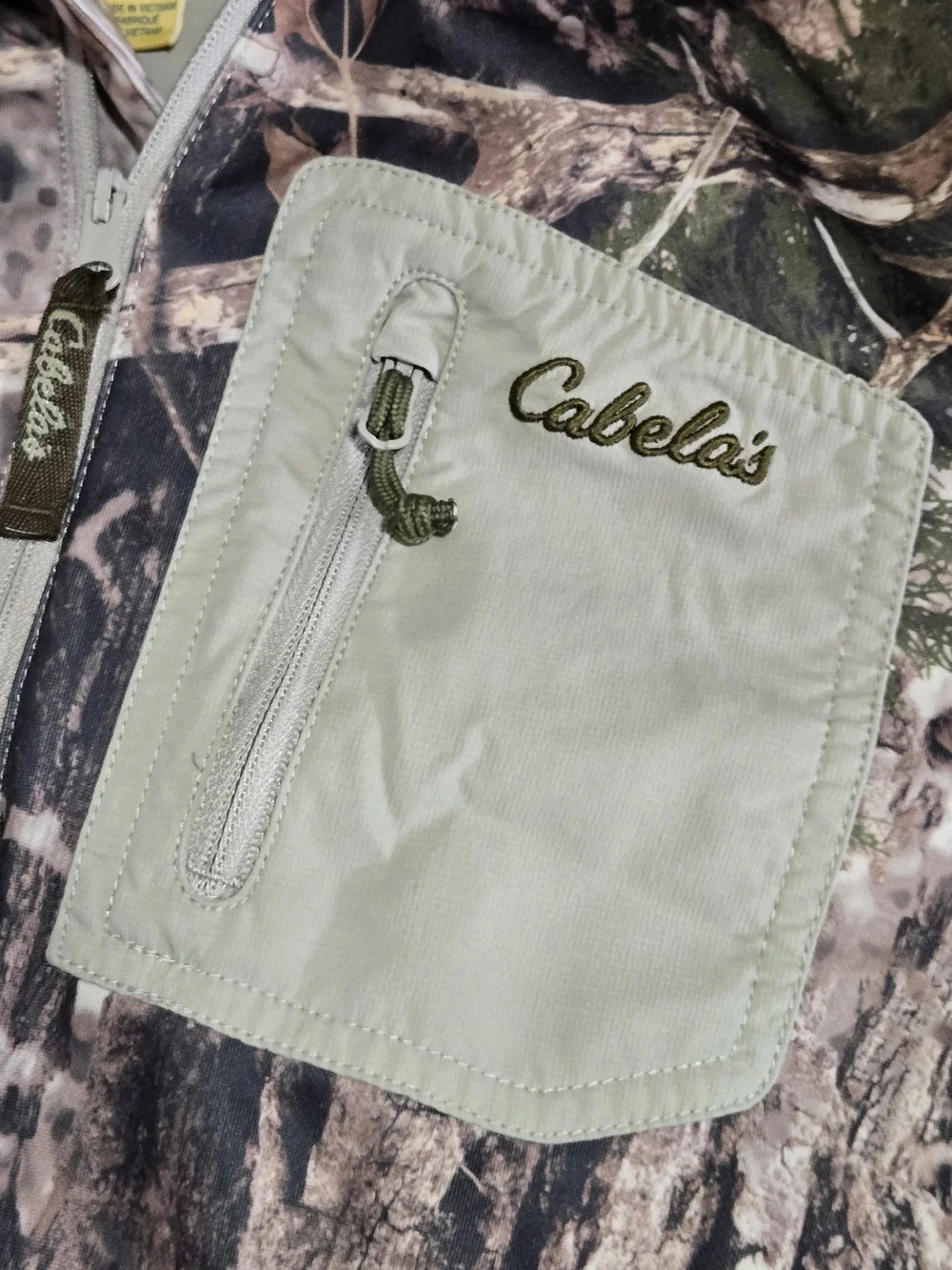 Cabela's Kid's Realtree Camo Quarter-Zip Pullover - Brown/Green